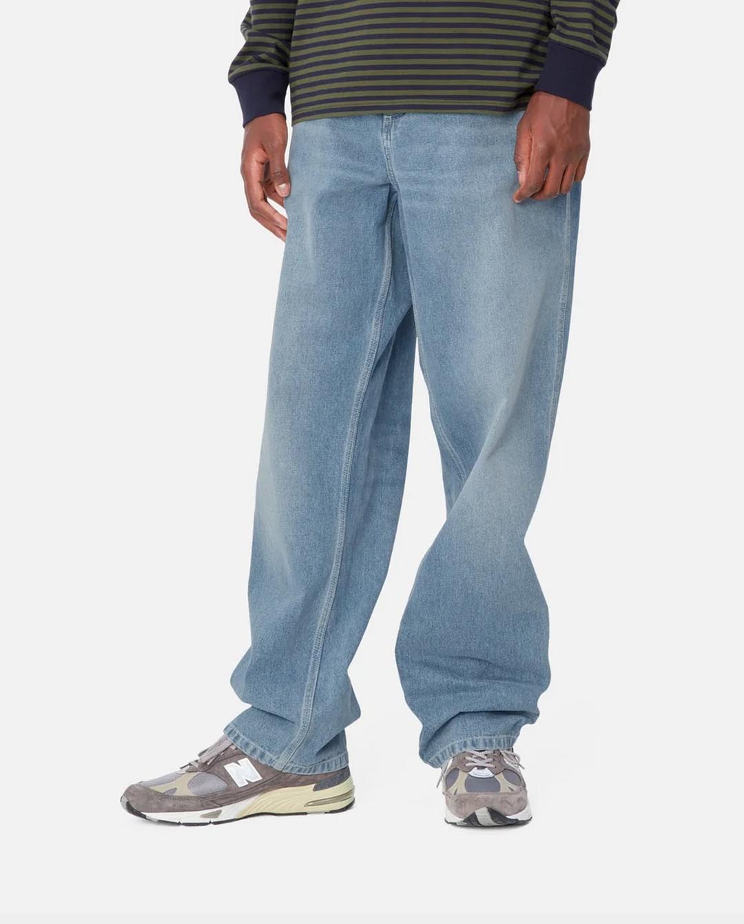 Carhartt WIP - Simple Pant - Blue True Light Washed Pants Carhartt   