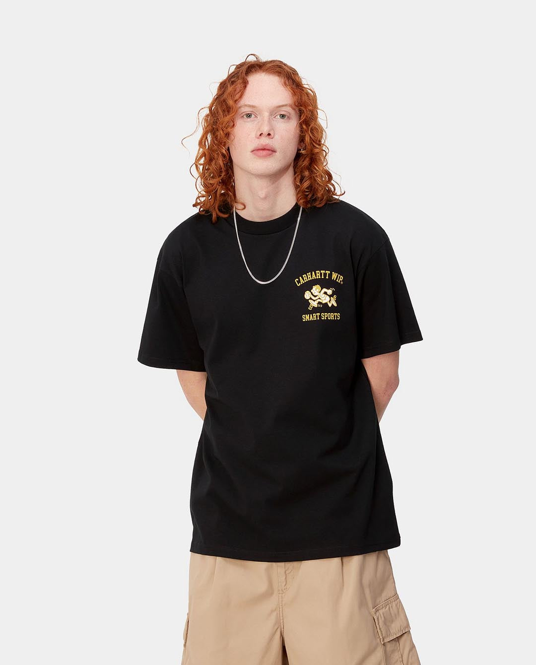 Carhartt WIP - Smart Sports T-Shirt - Black T-Shirts Carhartt   