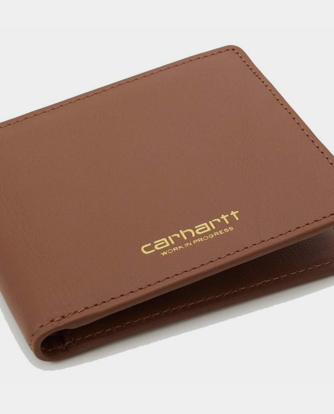 Carhartt WIP - Vegas Billfold Wallet - Cognac Wallet Carhartt   