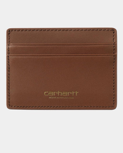 Carhartt WIP - Vegas Cardholder - Cognac Wallet Carhartt   