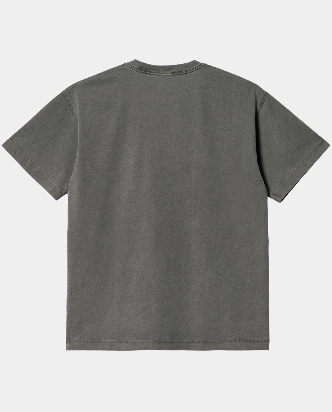 Carhartt WIP - Vista T-Shirt - Graphite Garment Dyed T-Shirts Carhartt   