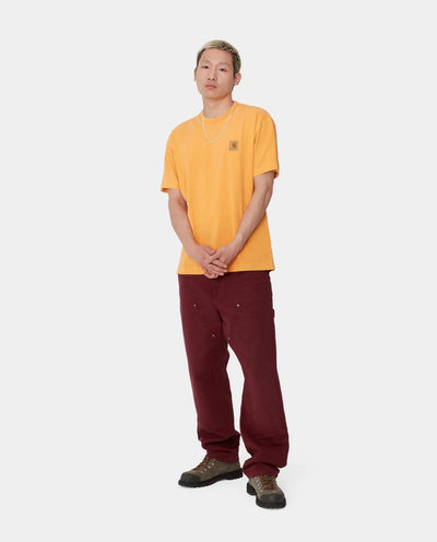 Carhartt WIP - Vista T-Shirt - Winter Spice Garment Dyed T-Shirts Carhartt   