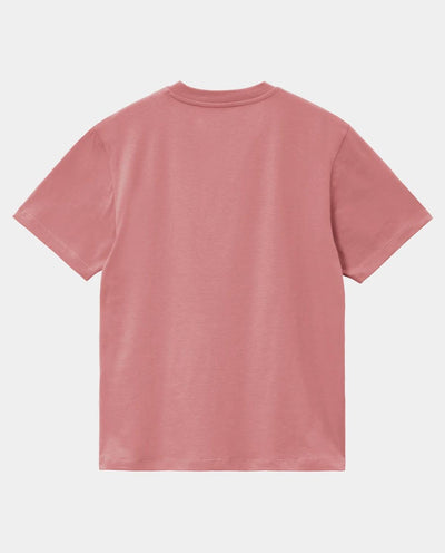 Carhartt WIP - Women’s Pocket T-Shirt - Dusty Rose T-Shirts Carhartt   