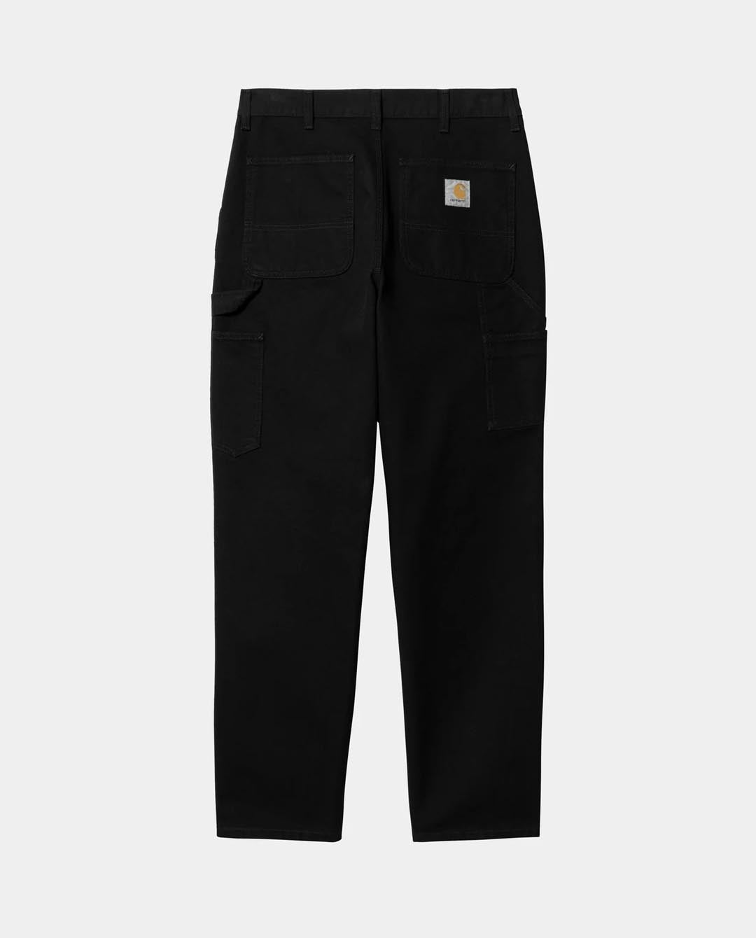 Carhartt WIP - Single Knee Pant - Black Rinsed Pants Carhartt