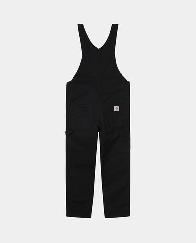 Carhartt WIP - Bib Overall - Black Rinsed Pants Carhartt   