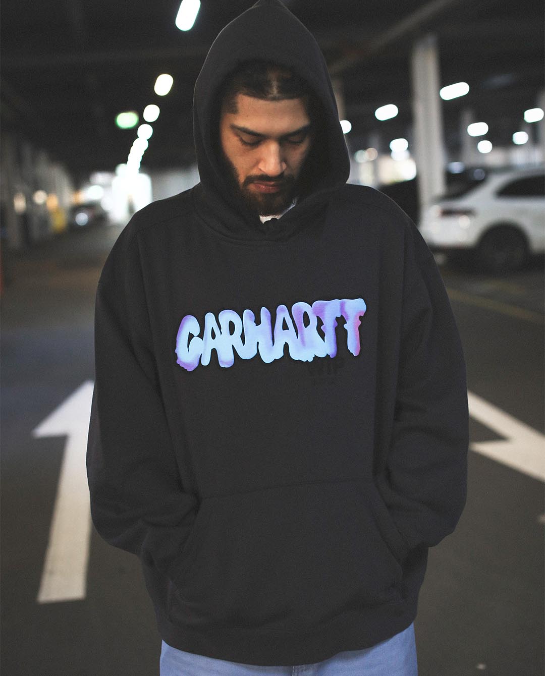 Carhartt WIP - Hooded Drip Sweat - Charcoal Hoodies Carhartt   