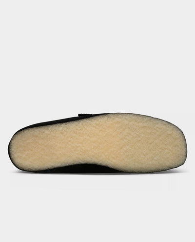 Clarks Originals - Wallabee Shoe - Black Suede Shoes Clarks