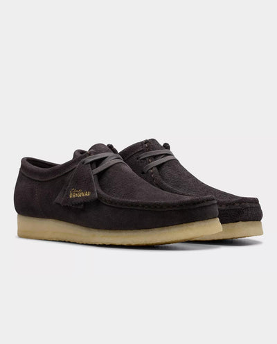 Clarks Originals - Wallabee Shoe - Brown Slate Suede Shoes Clarks