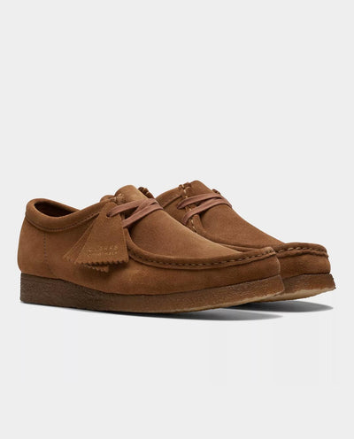 Clarks Originals - Wallabee Shoe - Cola Suede Shoes Clarks