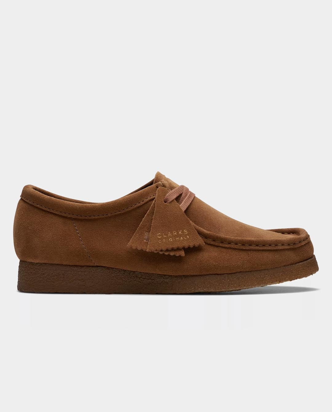 Clarks Originals - Wallabee Shoe - Cola Suede Shoes Clarks