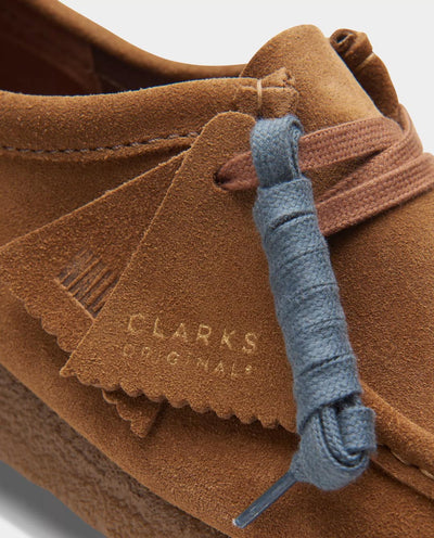 Clarks Originals - Wallabee Shoe - Cola Suede Shoes Clarks