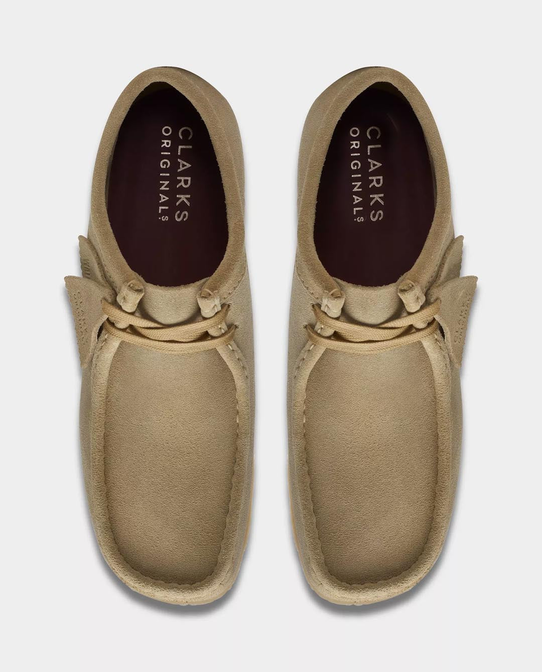 Clarks Originals - Wallabee Shoe - Maple Suede Shoes Clarks