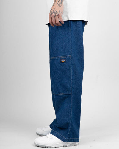 Dickies - 85-283 Loose Fit Double Knee Denim Pants - Stone Washed W Jeans Dickies   