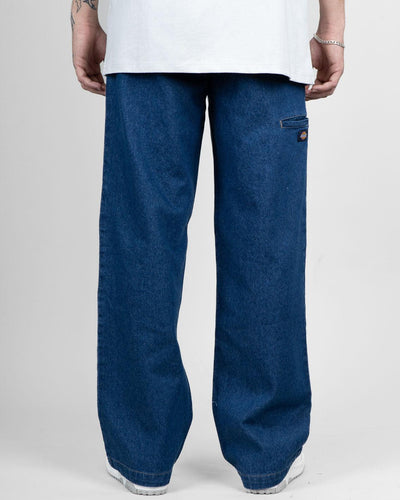 Dickies - 85-283 Loose Fit Double Knee Denim Pants - Stone Washed W Jeans Dickies   