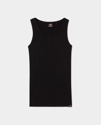 Dickies - Classic Rib 3pk Singlet - Black T-Shirts Dickies