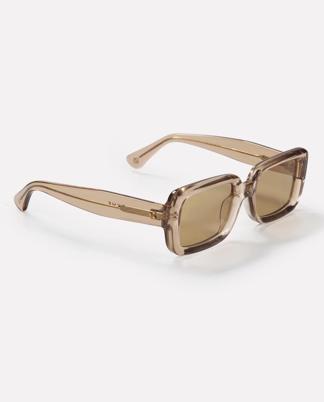 Epokhe - Dune Sunglasses - Beige Smoke Polished/Amber Sunglasses Epokhe   