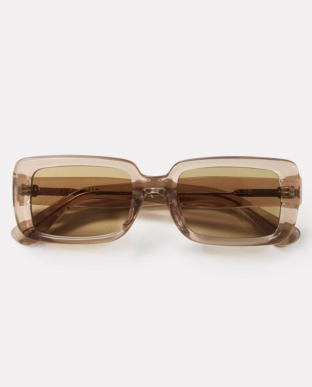 Epokhe - Dune Sunglasses - Beige Smoke Polished/Amber Sunglasses Epokhe   