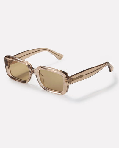 Epokhe - Dune Sunglasses - Beige Smoke Polished/Amber Sunglasses Epokhe   