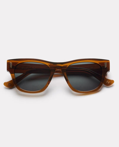 Epokhe - Non Sunglasses - Tobacco Polished/Green Sunglasses Epokhe   