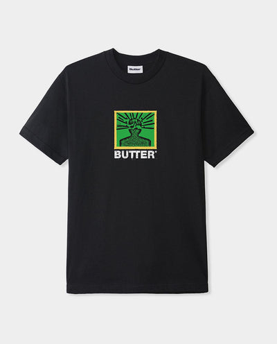 Butter Goods - Explosion T-Shirt - Black T-Shirts Butter Goods   