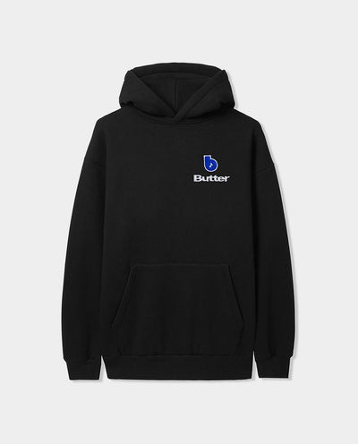 Butter Goods x Blue Note - Finest Logo Hood - Black Hoodies Butter Goods   