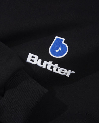 Butter Goods x Blue Note - Finest Logo Hood - Black Hoodies Butter Goods   