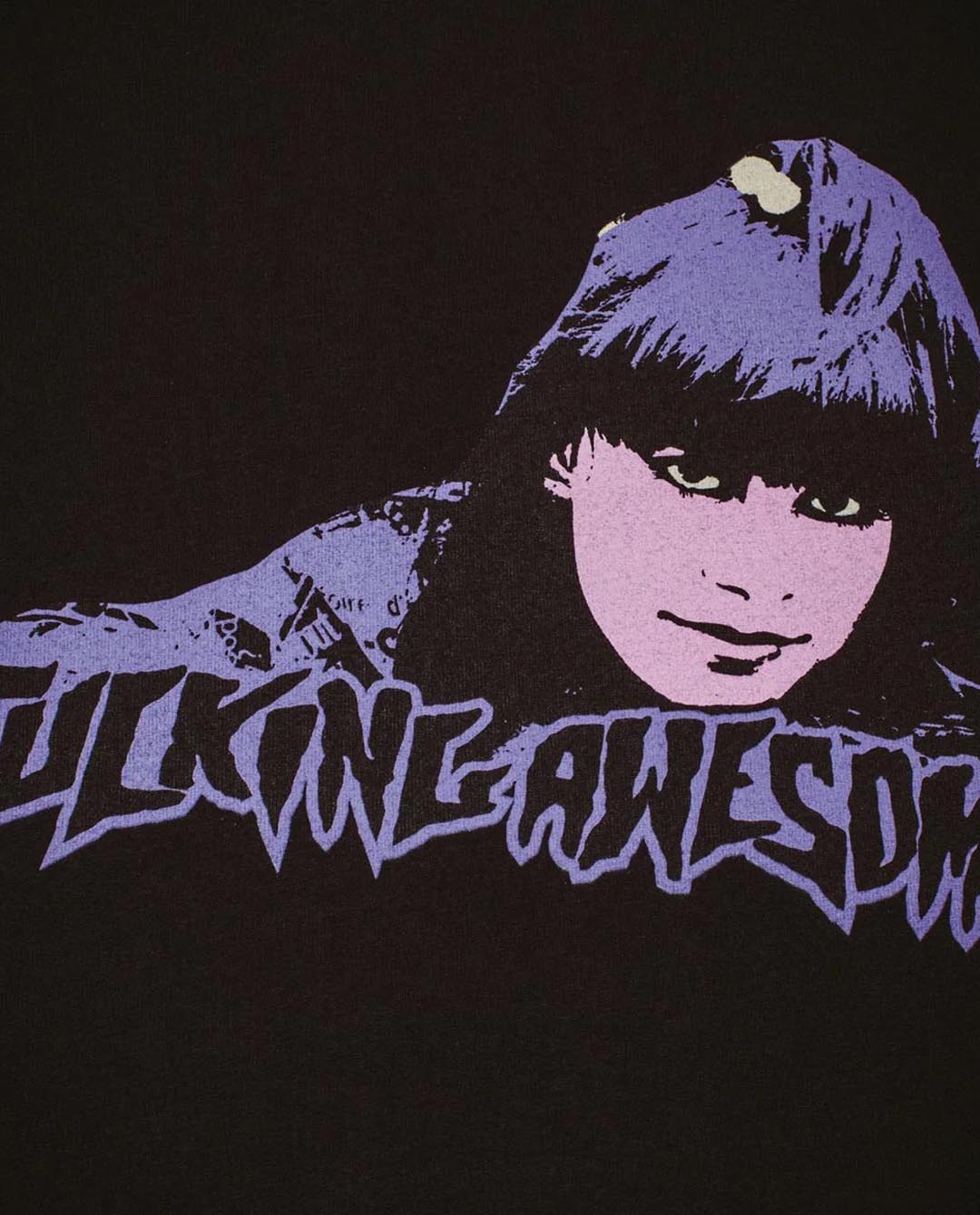 Fucking Awesome - Strawberry Switchblade T-Shirt - Black T-Shirts Fucking Awesome