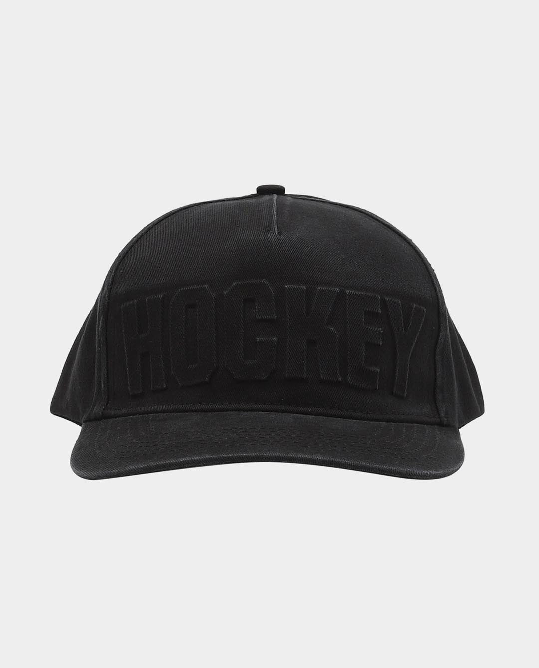 Hockey - Embossed Hat - Black Denim Hats Hockey