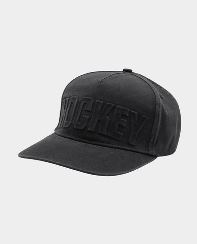 Hockey - Embossed Hat - Black Denim Hats Hockey