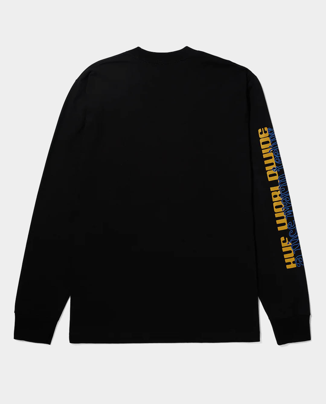 Huf - Beware LS T-Shirt - Black T-Shirts HUF   