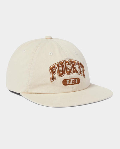 Huf - Fuck It 6 Panel Hat - Sand Hats HUF   