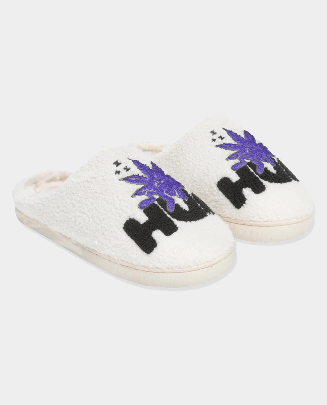 Huf - Fuzzy Slippers - Cream Shoes HUF