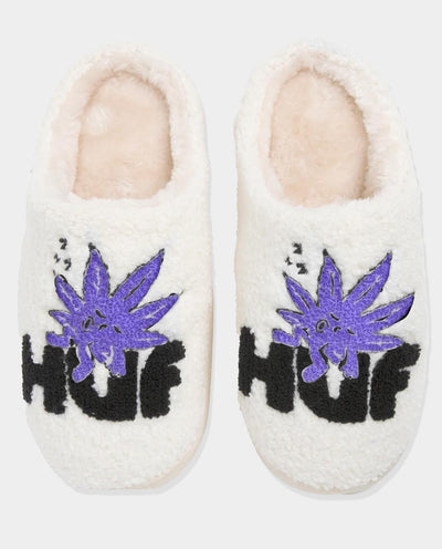 Huf - Fuzzy Slippers - Cream Shoes HUF