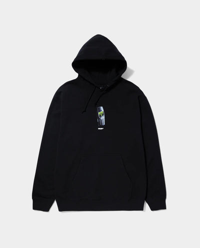 Huf - Missed Call Hood - Black Hoodies HUF