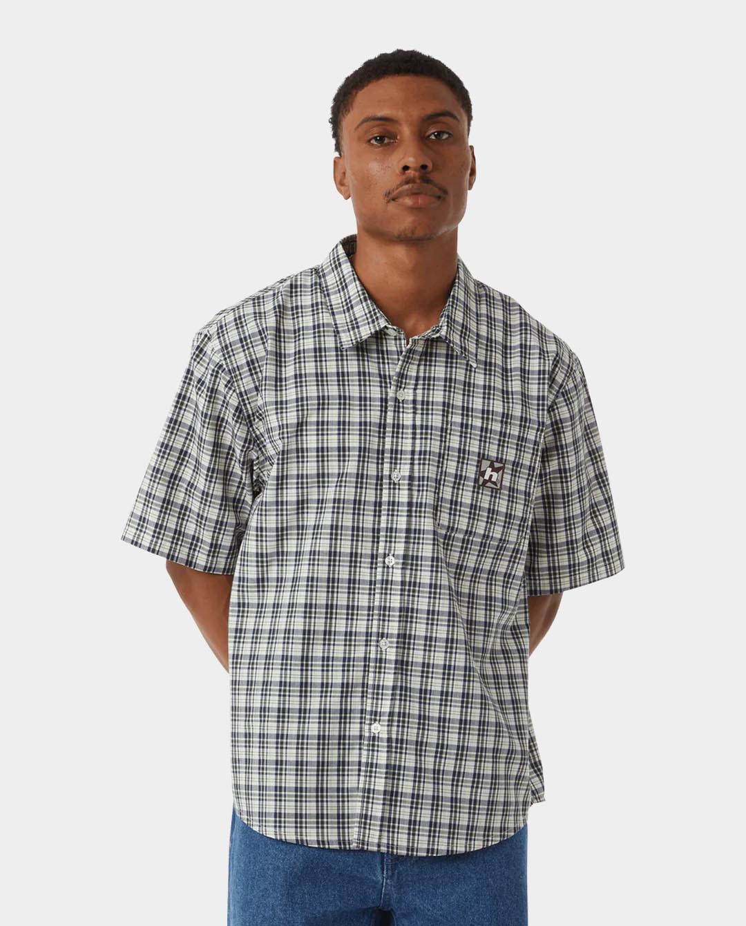 Huf - Plaid Shirt - Linen Shirts HUF