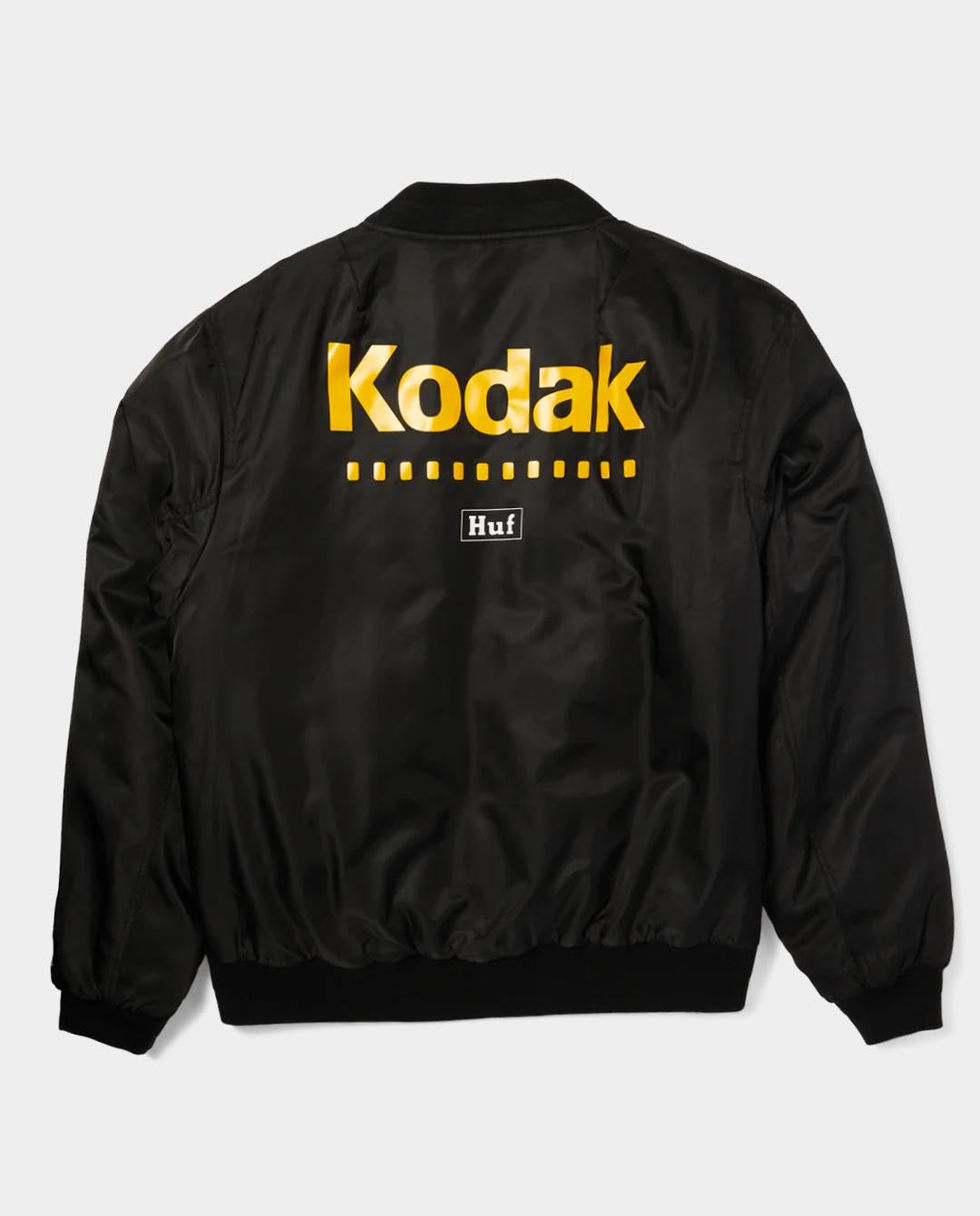 Huf x Kodak - Collage Reversible Bomber Jacket - Black Jackets HUF