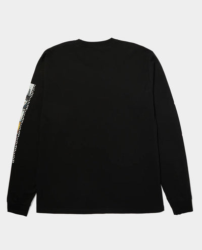 Huf x Kodak - Inner Vision LS T-Shirt - Black T-Shirts HUF