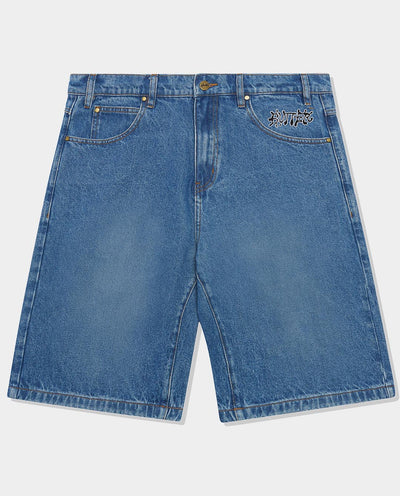 Butter Goods - Ink Denim Shorts - Worn Blue Shorts Butter Goods   