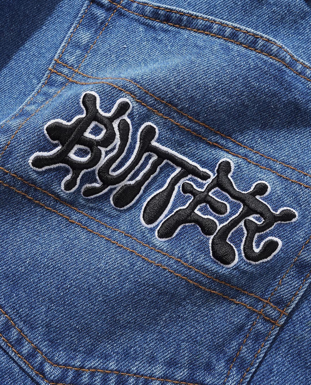 Butter Goods - Ink Denim Shorts - Worn Blue Shorts Butter Goods   