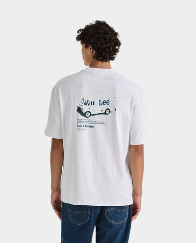 Lee - Express Baggy T-Shirt - White T-Shirts Lee