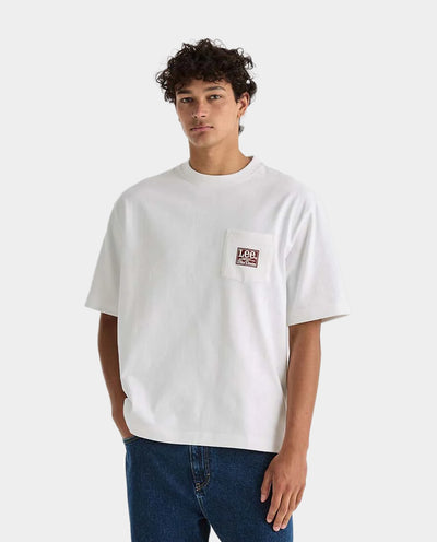 Lee - Heritage Box Cutter T-Shirt - White T-Shirts Lee