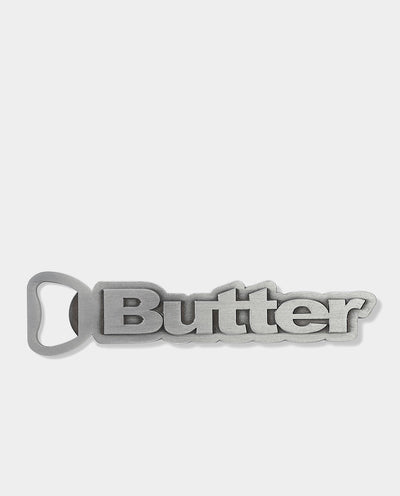 Butter Goods - Metal Bottle Opener - Silver Lifestyle Butter Goods