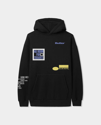 Butter Goods x Blue Note - Mobley Hood - Black Hoodies Butter Goods   