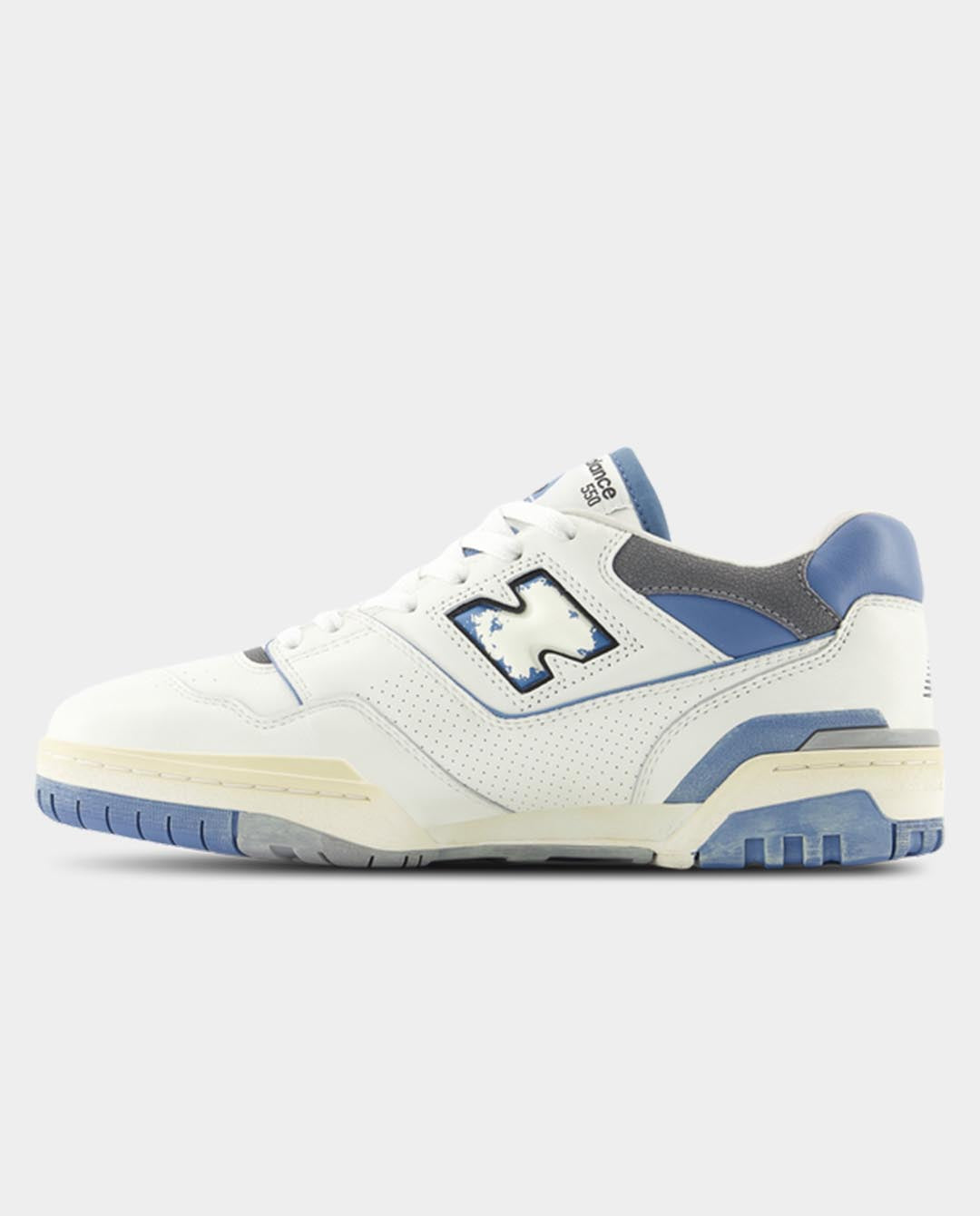 New Balance - 550 Shoe - White/Blue Shoes New Balance