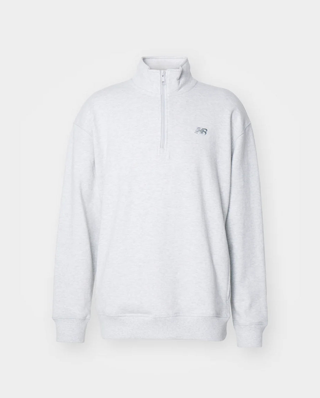 New Balance - Athletic Fleece 1/2 Zip - Ash Heather fleece New Balance