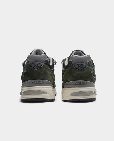 New Balance - Made in UK 991v2 Shoe - Green Shoes New Balance