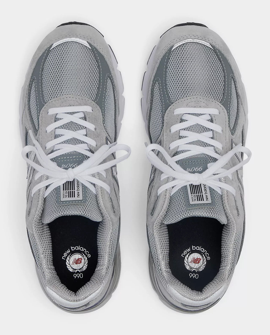 New Balance - Made in USA 990v4 Shoe - Grey Shoes New Balance