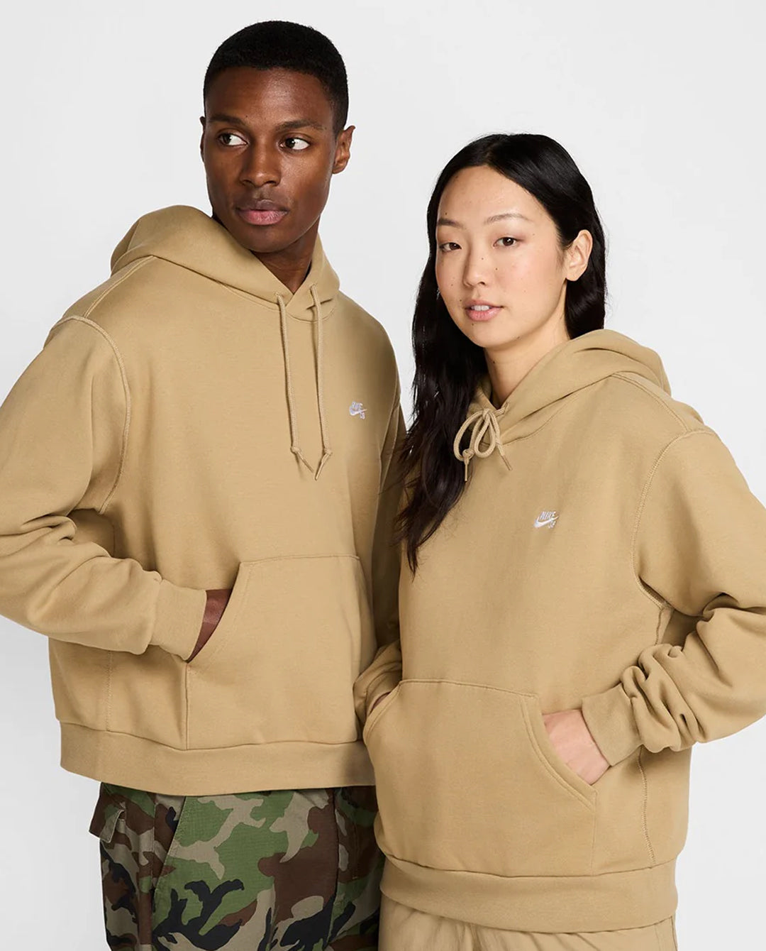 Nike SB - Fleece Pullover Hood - Parachute Beige Hoodies Nike