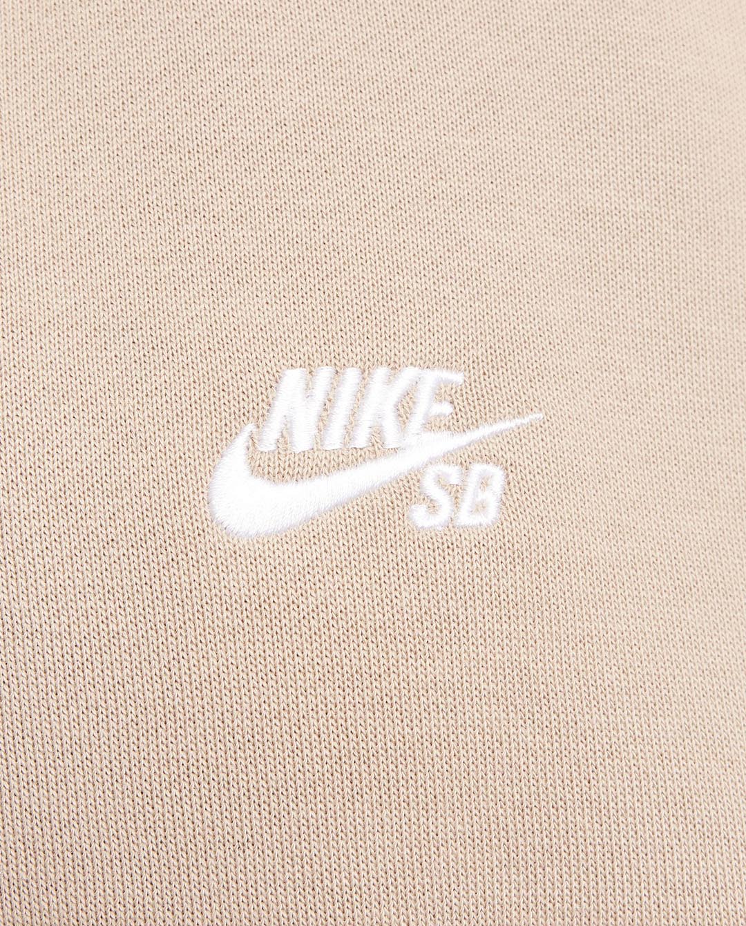 Nike SB - Full Zip Fleece Hood - Khaki Hoodies Nike   