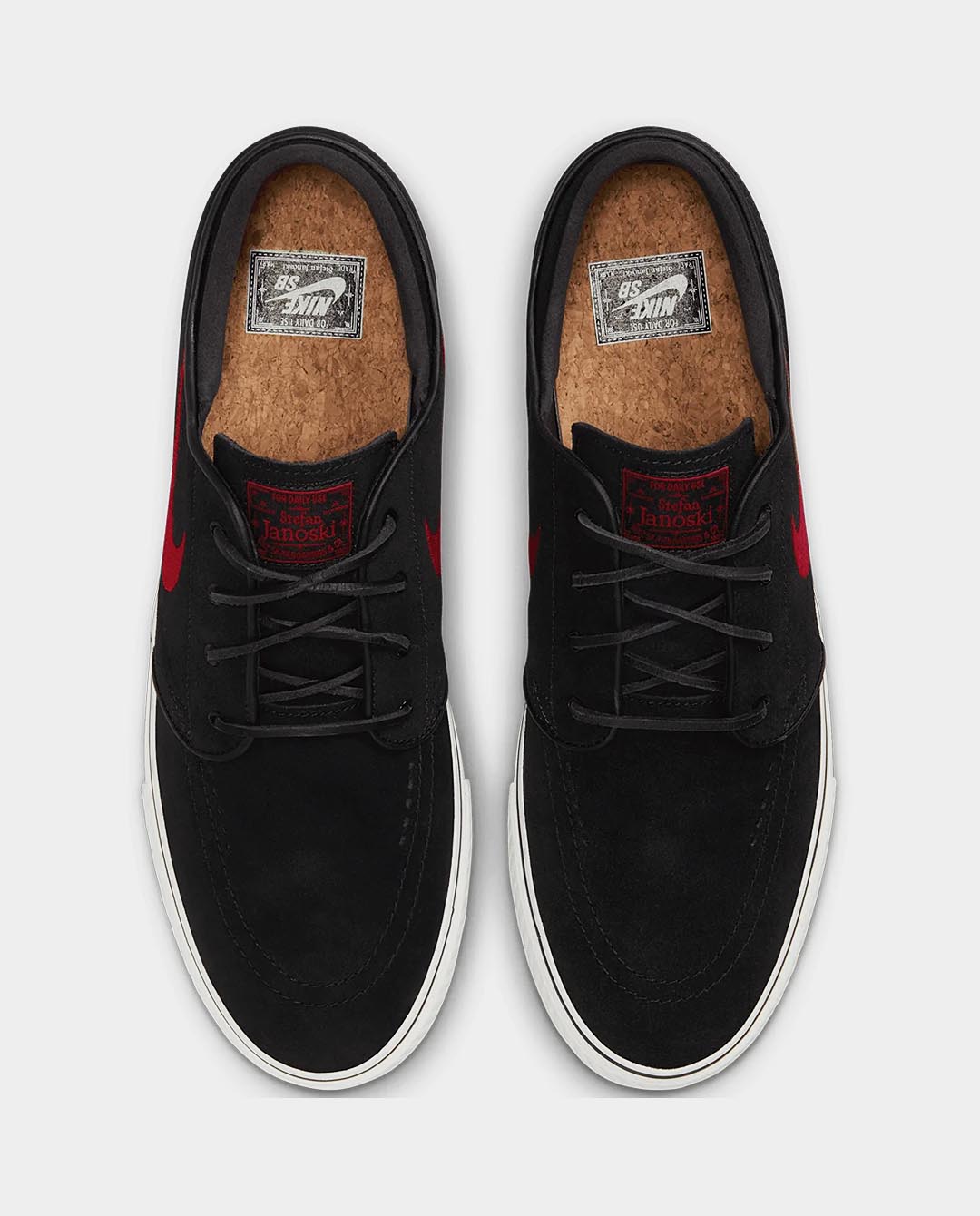 Nike SB - Janoski OG+ Shoe - Black/Red Shoes Nike